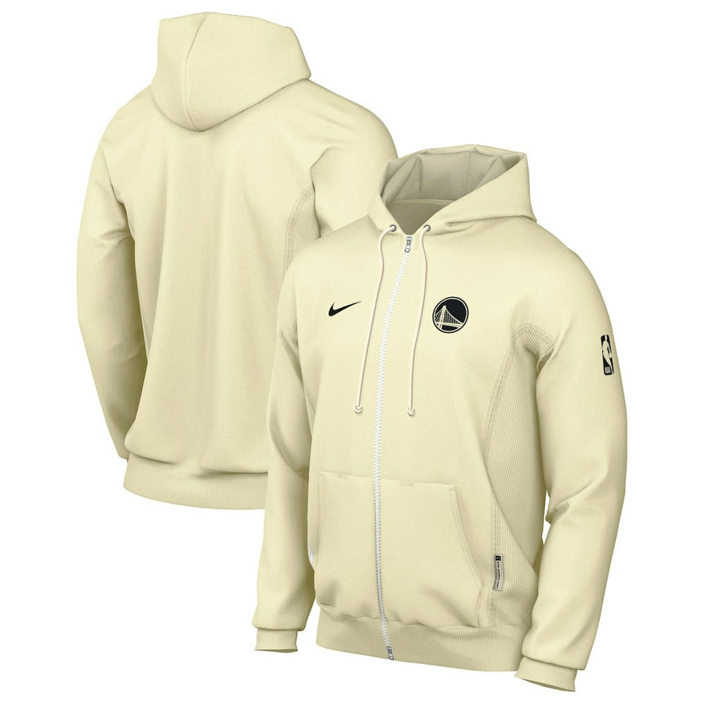 Golden State Warriors Authentic Standard Issue Full-Zip Hoodie Jacket Gray
