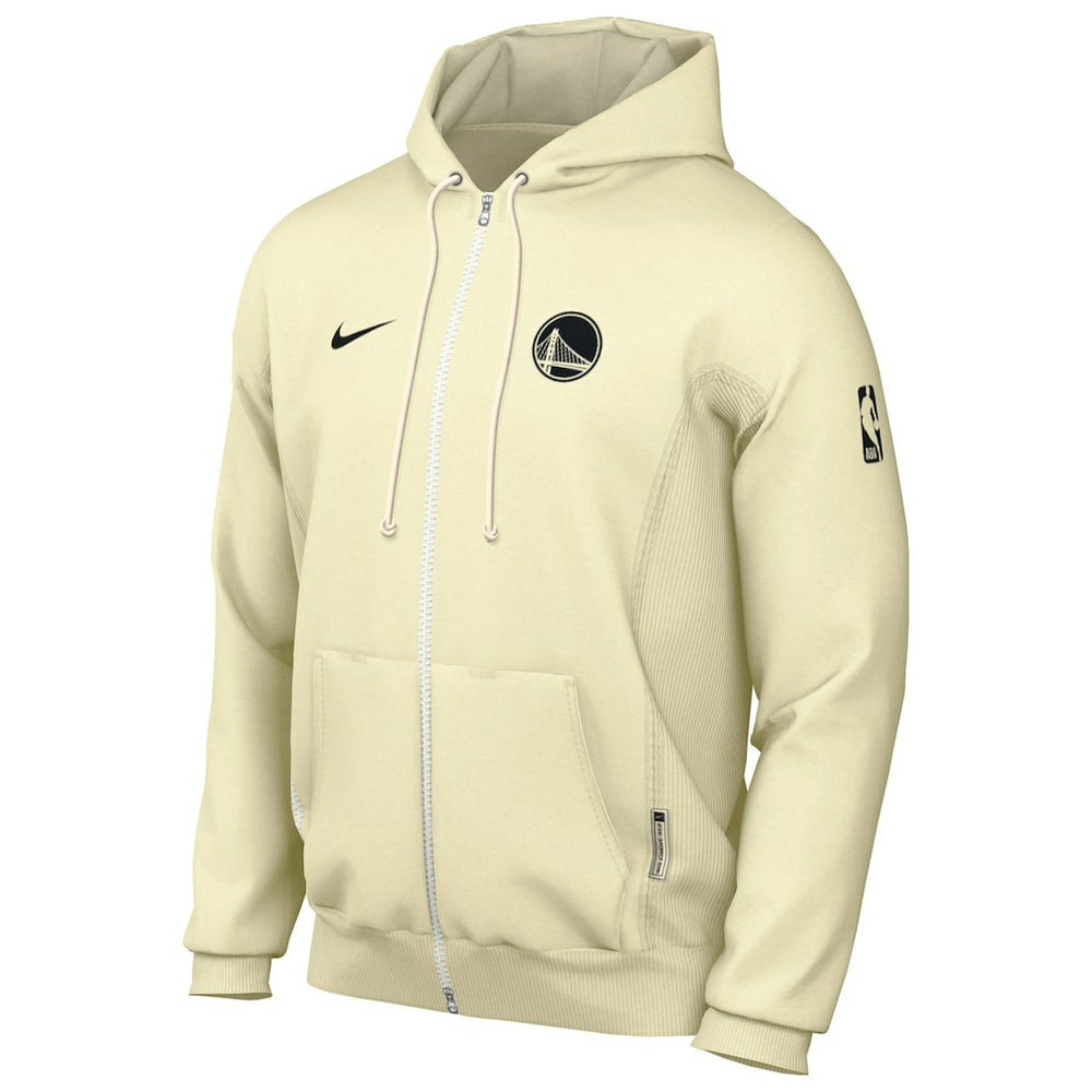 Golden State Warriors Authentic Standard Issue Full-Zip Hoodie Jacket Gray