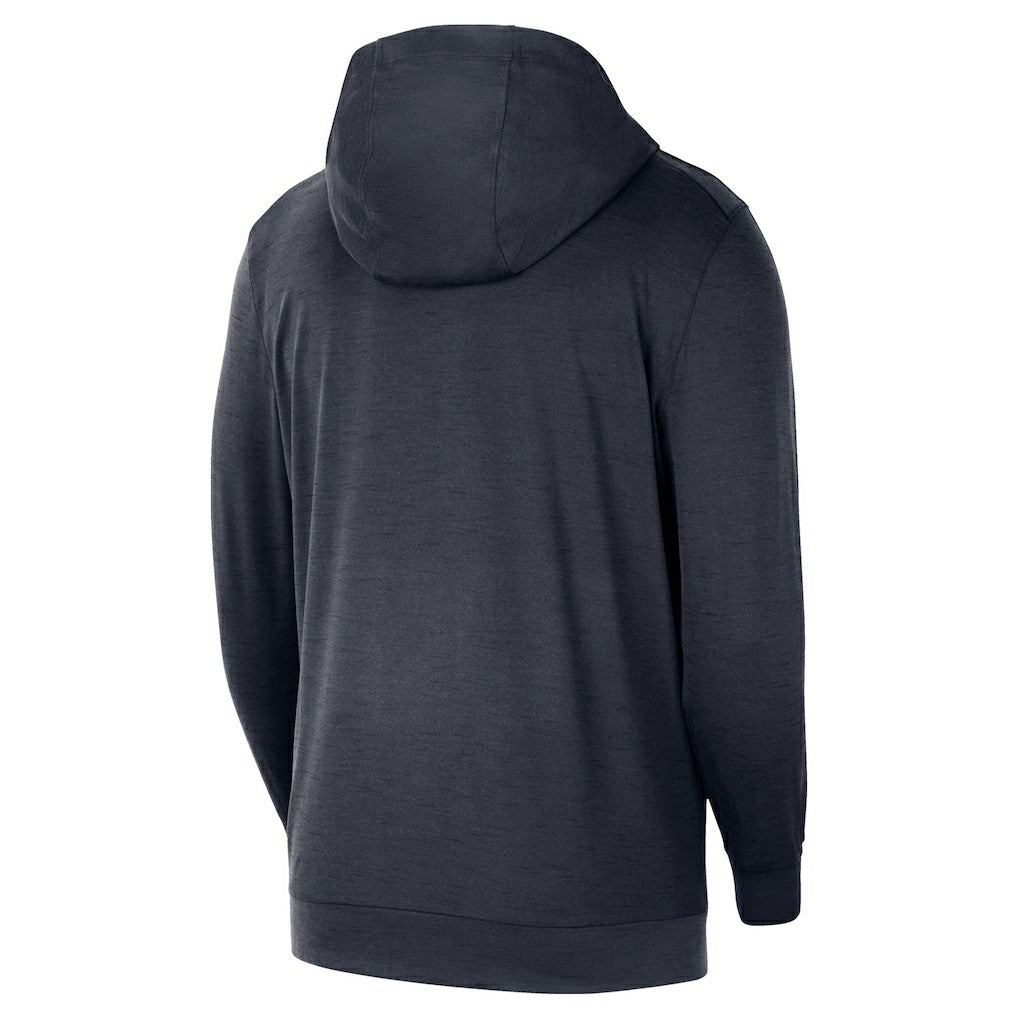 Golden State Warriors 2024/25 On-Court Authentic Practice Yoga Restore Lightweight Pullover Hoodie Navy