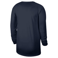 Washington Wizards 2024/25 Legend On-Court Practice Long Sleeve T-Shirt Navy