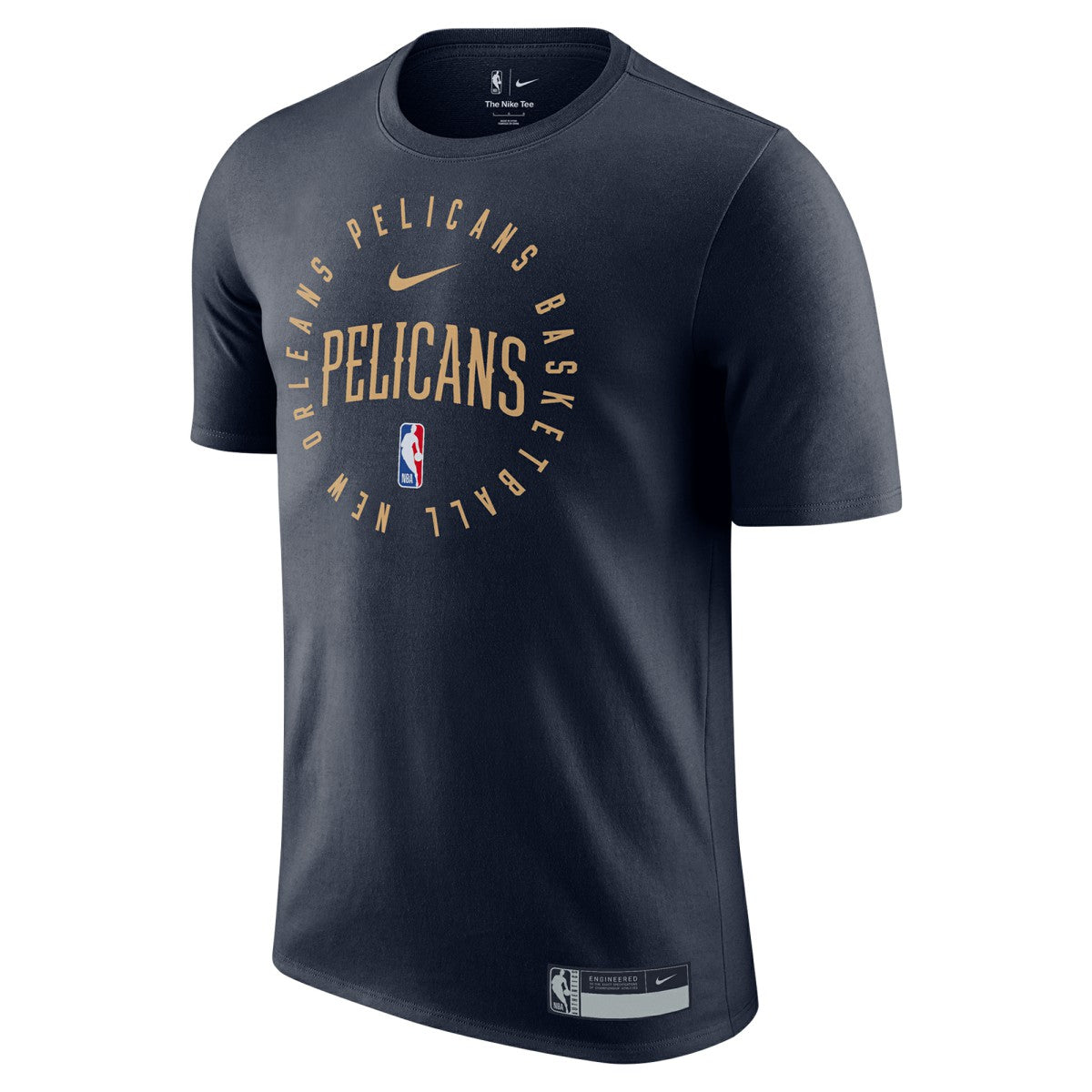 New Orleans Pelicans 2024/25 Legend On-Court Practice Performance T-Shirt Navy