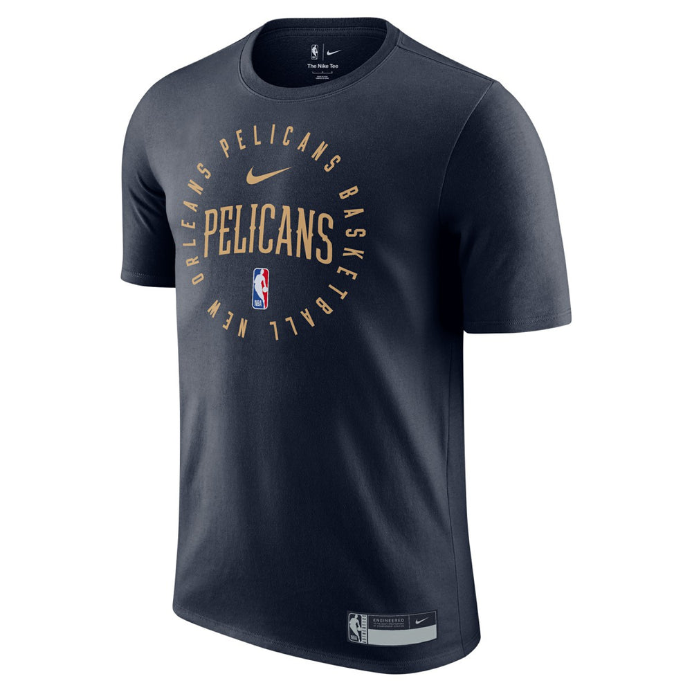 New Orleans Pelicans 2024/25 Legend On-Court Practice Performance T-Shirt Navy