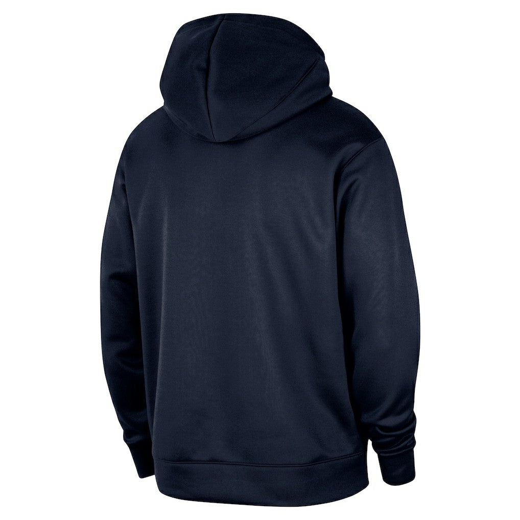 Denver Nuggets 2024/25 Spotlight On-Court Practice Performance Pullover Hoodie Navy