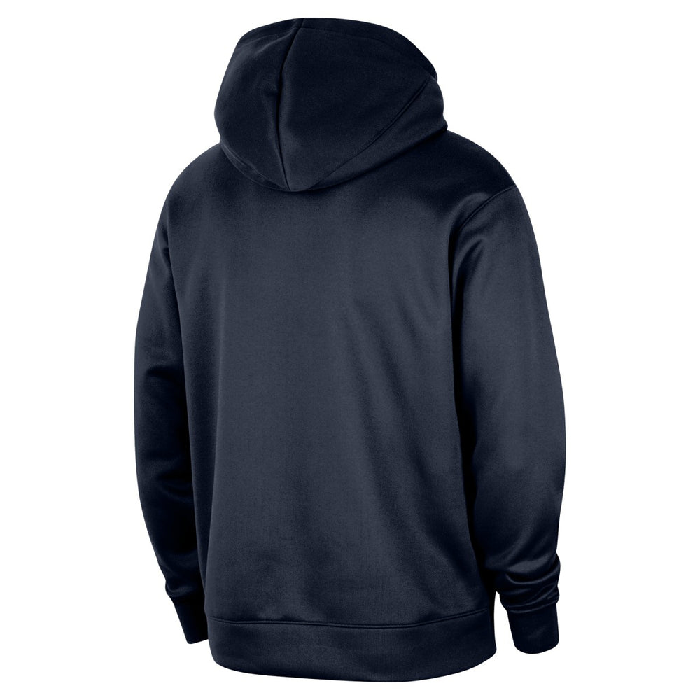 Memphis Grizzlies 2024/25 Spotlight On-Court Practice Performance Pullover Hoodie Navy