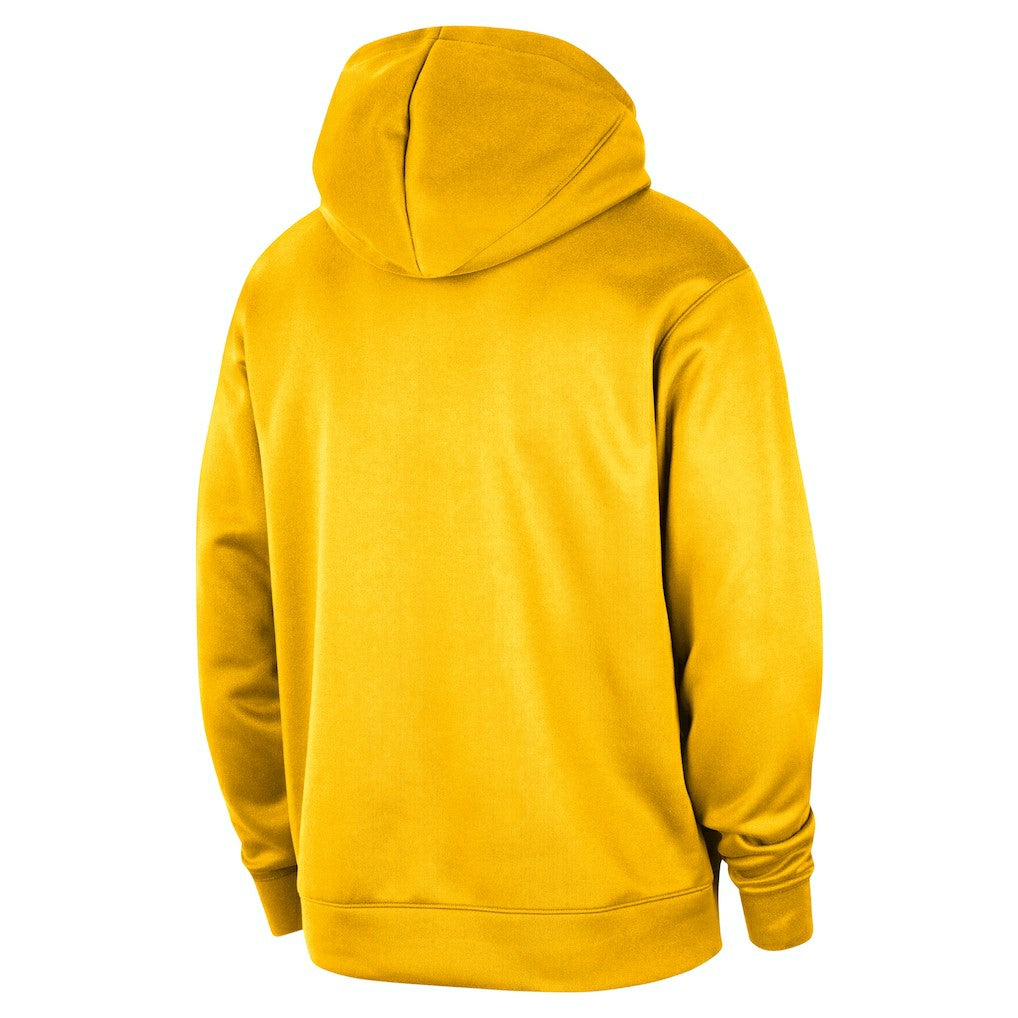 Golden State Warriors 2024/25 Spotlight On-Court Practice Performance Pullover Hoodie Gold