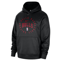 Chicago Bulls 2024/25 Spotlight On-Court Practice Performance Pullover Hoodie Black