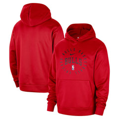 Chicago Bulls 2024/25 Spotlight On-Court Practice Performance Pullover Hoodie Red
