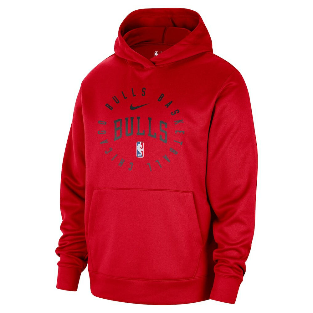 Chicago Bulls 2024/25 Spotlight On-Court Practice Performance Pullover Hoodie Red