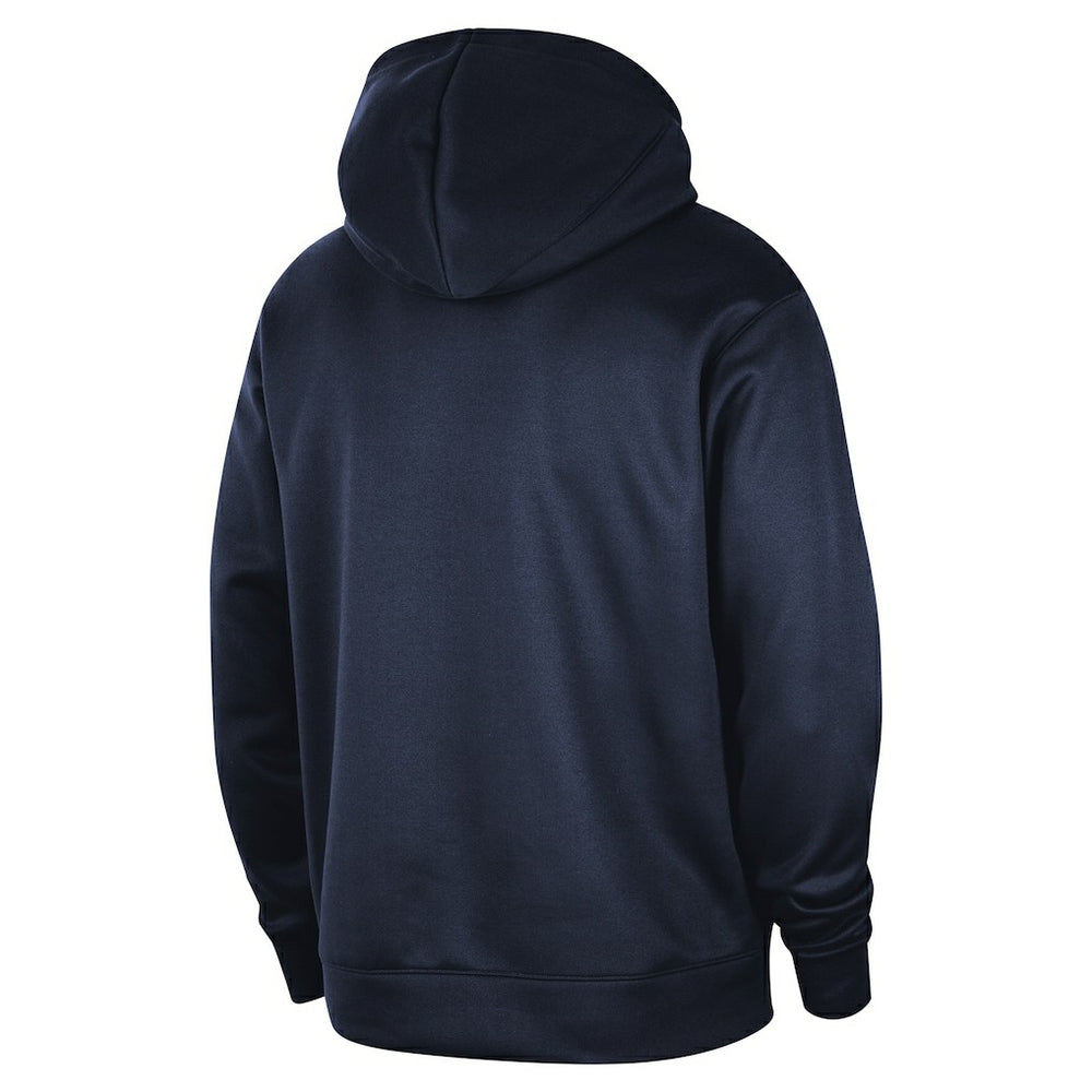 New Orleans Pelicans 2024/25 Spotlight On-Court Practice Performance Pullover Hoodie Navy