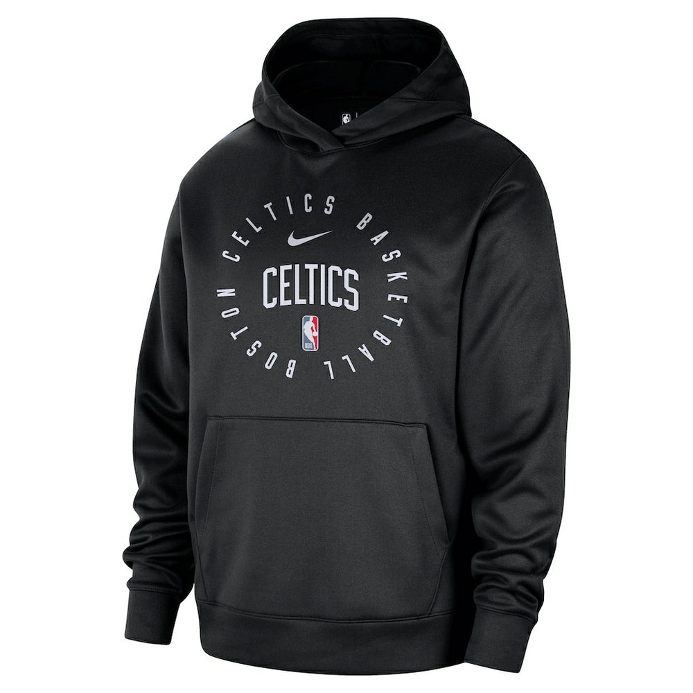 Boston Celtics 2024/25 Spotlight On-Court Practice Performance Pullover Hoodie Black