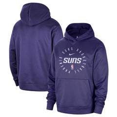 Phoenix Suns 2024/25 Spotlight On-Court Practice Performance Pullover Hoodie Purple