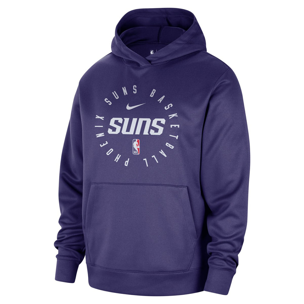 Phoenix Suns 2024/25 Spotlight On-Court Practice Performance Pullover Hoodie Purple