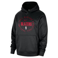 Portland Trail Blazers 2024/25 Spotlight On-Court Practice Performance Pullover Hoodie Black