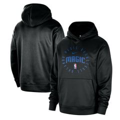 Orlando Magic 2024/25 Spotlight On-Court Practice Performance Pullover Hoodie Black