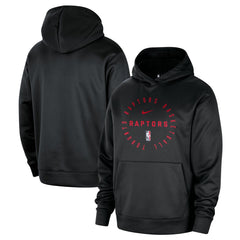 Toronto Raptors 2024/25 Spotlight On-Court Practice Performance Pullover Hoodie Black