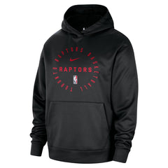 Toronto Raptors 2024/25 Spotlight On-Court Practice Performance Pullover Hoodie Black