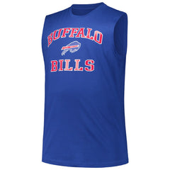 Josh Allen Buffalo Bills Big & Tall Muscle Tank Top Royal