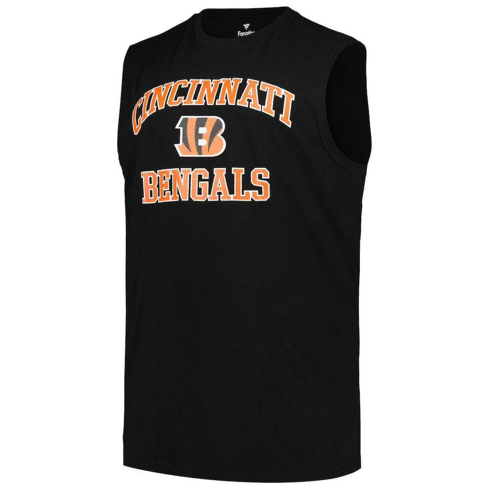 Joe Burrow Cincinnati Bengals Big & Tall Muscle Tank Top Black