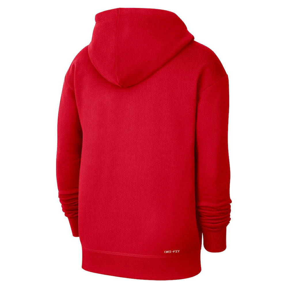 Atlanta Hawks Courtside Standard Issue Premium Performance Pullover Hoodie Red