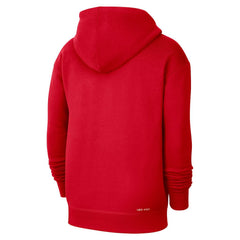 Atlanta Hawks Courtside Standard Issue Premium Performance Pullover Hoodie Red