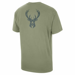 Milwaukee Bucks Jordan Brand Statement Edition Jumpman Flight Heavyweight T-Shirt Green