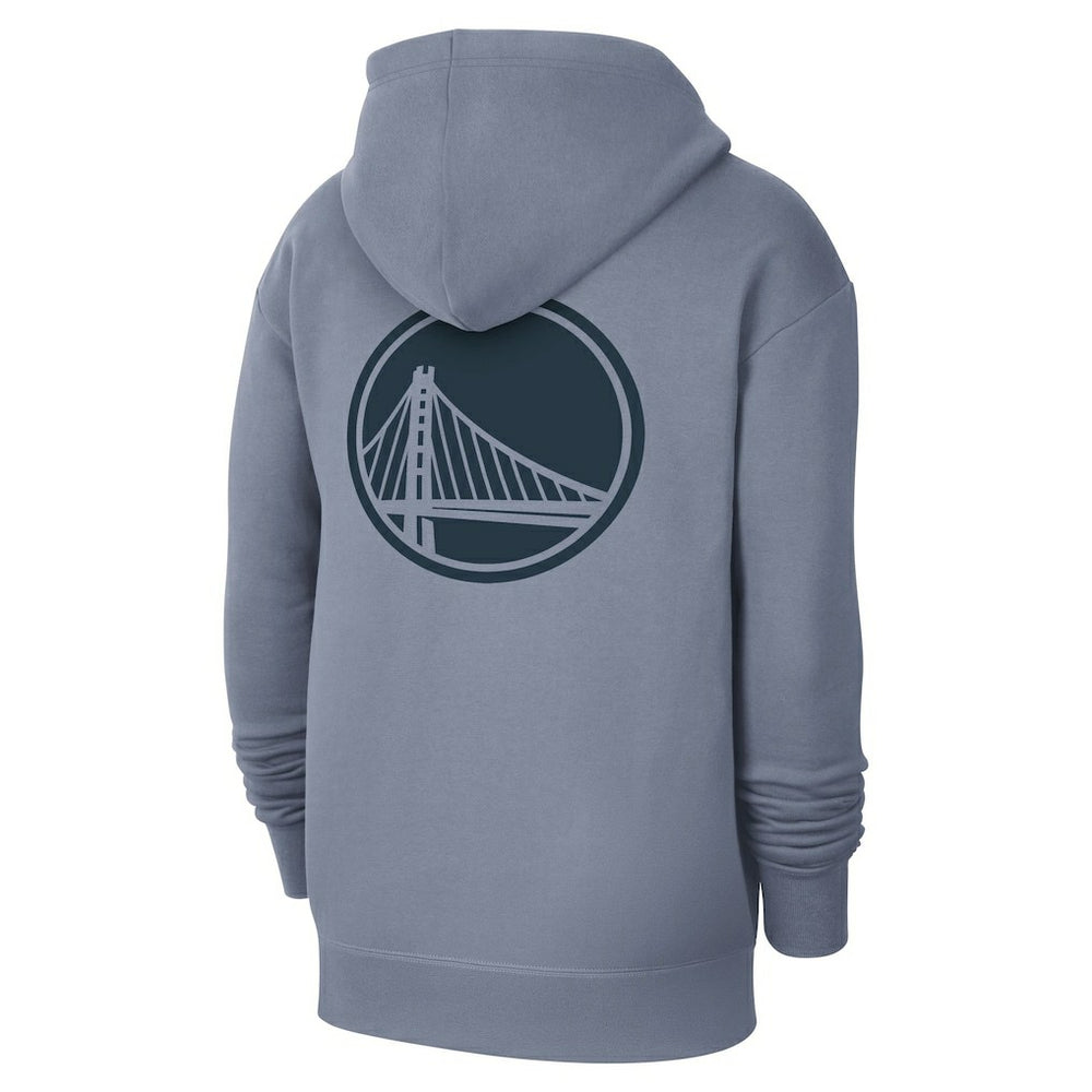 Golden State Warriors Jordan Brand Courtside Statement Edition Pullover Hoodie Gray