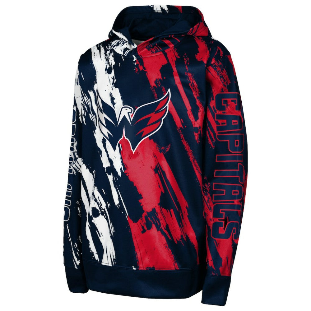 NHL Washington Capitals Preschool Master Snipe Pullover Hoodie - Red
