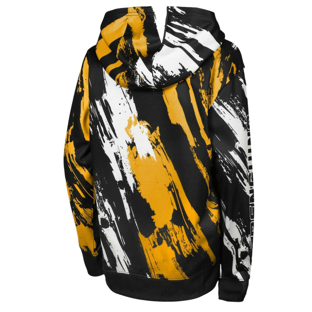 NHL Pittsburgh Penguins Preschool Master Snipe Pullover Hoodie - Black