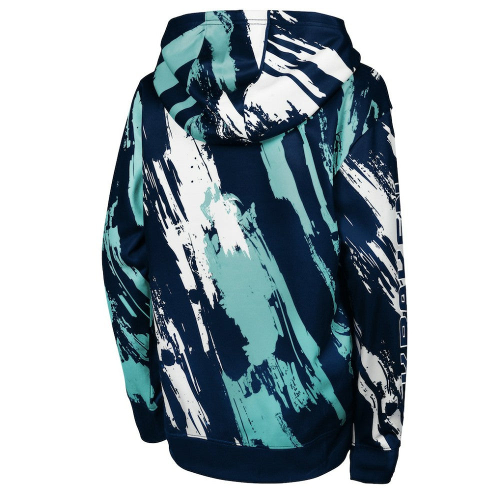 NHL Seattle Kraken Preschool Master Snipe Pullover Hoodie - Deep Sea Blue