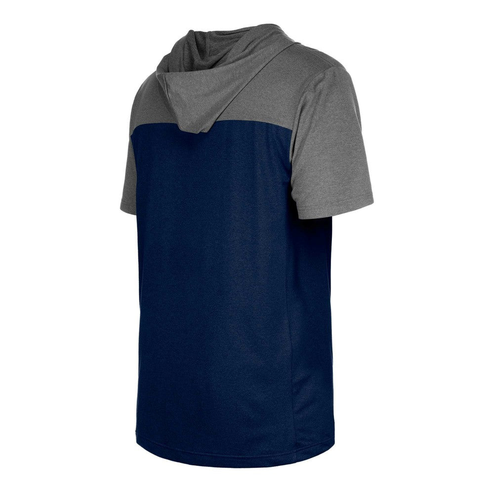 Milwaukee Brewers New Era Active Brushed Hoodie T-Shirt - Navy Hoodies