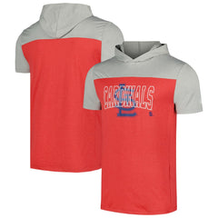 St. Louis Cardinals New Era Active Brushed Hoodie T-Shirt - Red Hoodies
