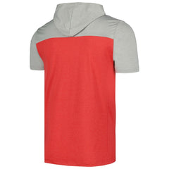 St. Louis Cardinals New Era Active Brushed Hoodie T-Shirt - Red Hoodies
