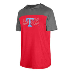 Texas Rangers New Era Active Brushed Hoodie T-Shirt - Red Hoodies