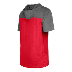 Texas Rangers New Era Active Brushed Hoodie T-Shirt - Red Hoodies