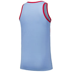 Texas Rangers New Era Jersey Ringer Tank Top - Light Blue Jerseys