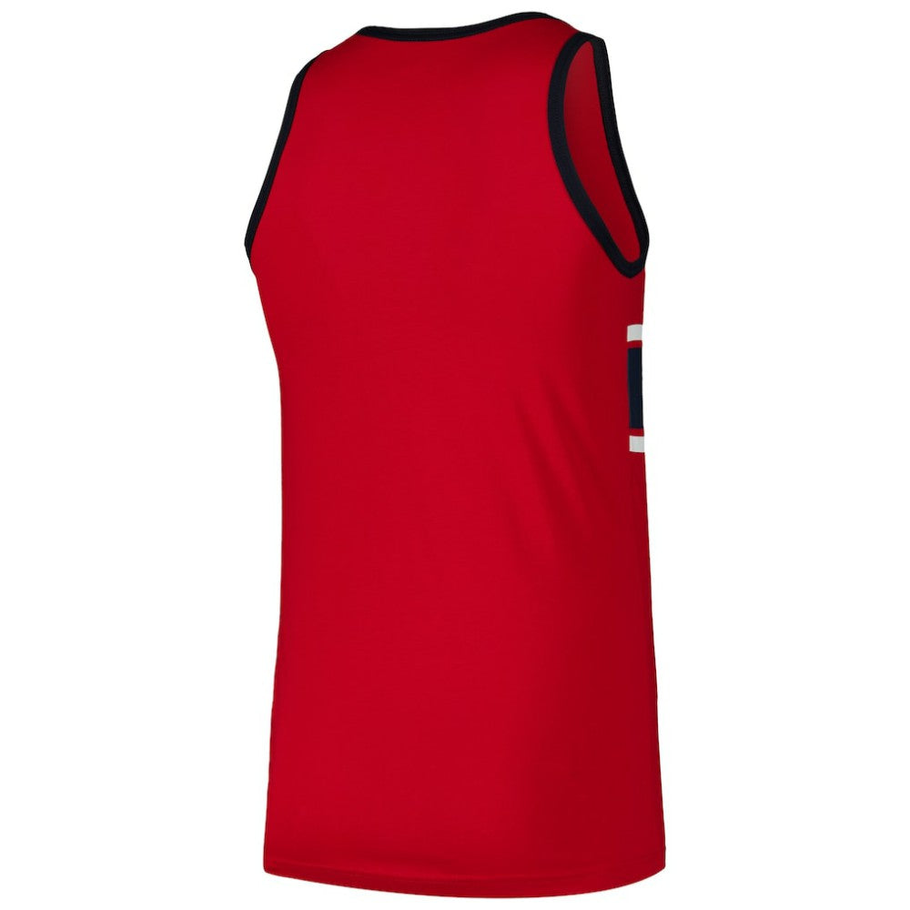 Cleveland Guardians New Era Jersey Ringer Tank Top - Red Jerseys