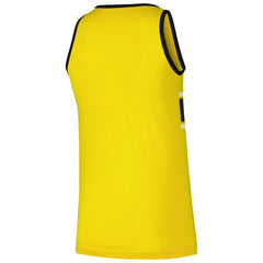 Milwaukee Brewers New Era Jersey Ringer Tank Top - Gold Jerseys
