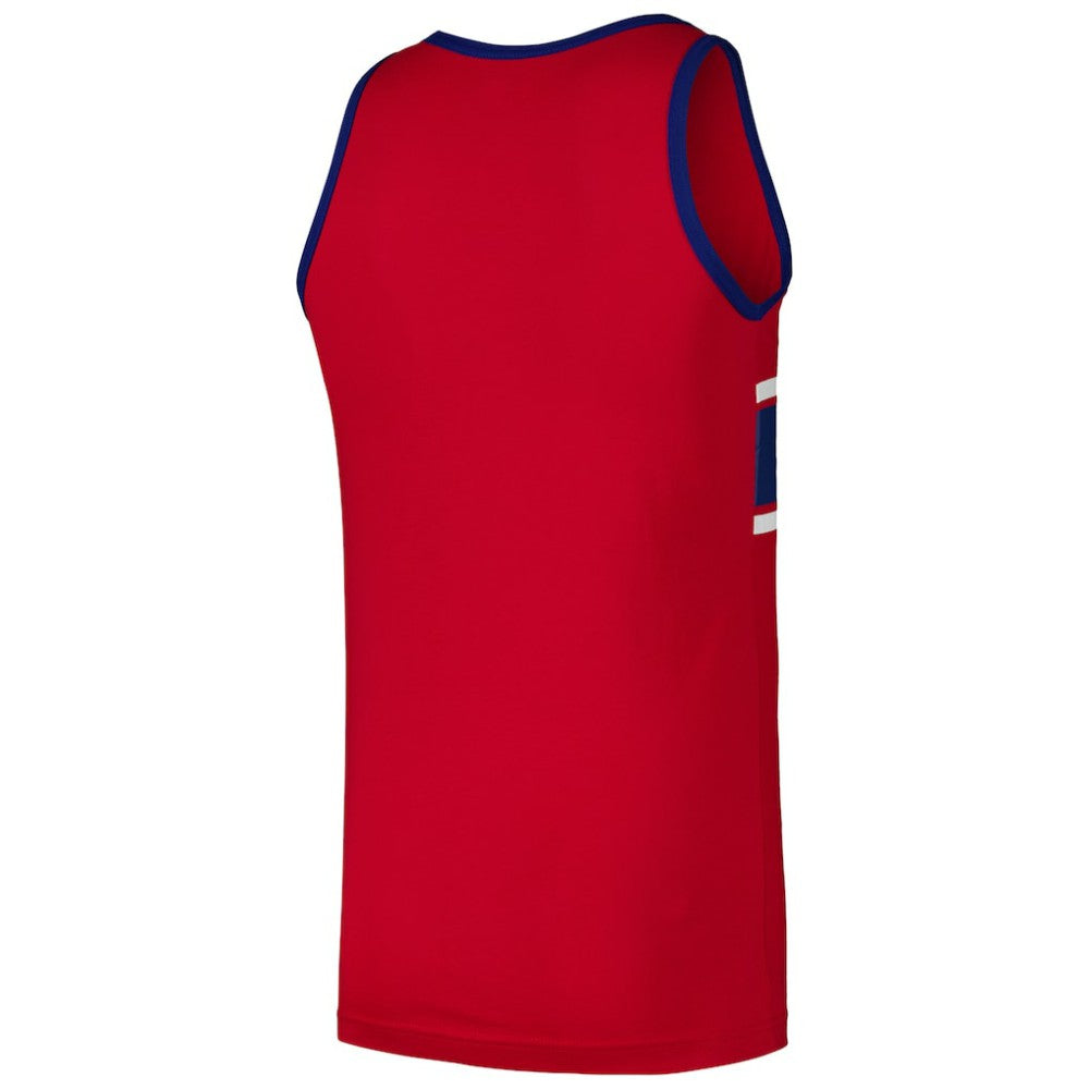 Chicago Cubs New Era Jersey Ringer Tank Top - Red Jerseys