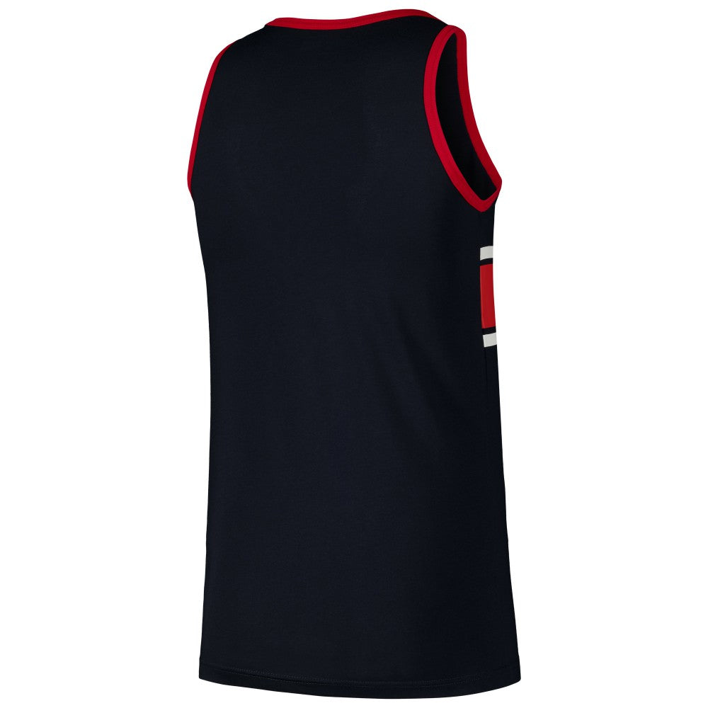 St. Louis Cardinals New Era Jersey Ringer Tank Top - Navy Jerseys