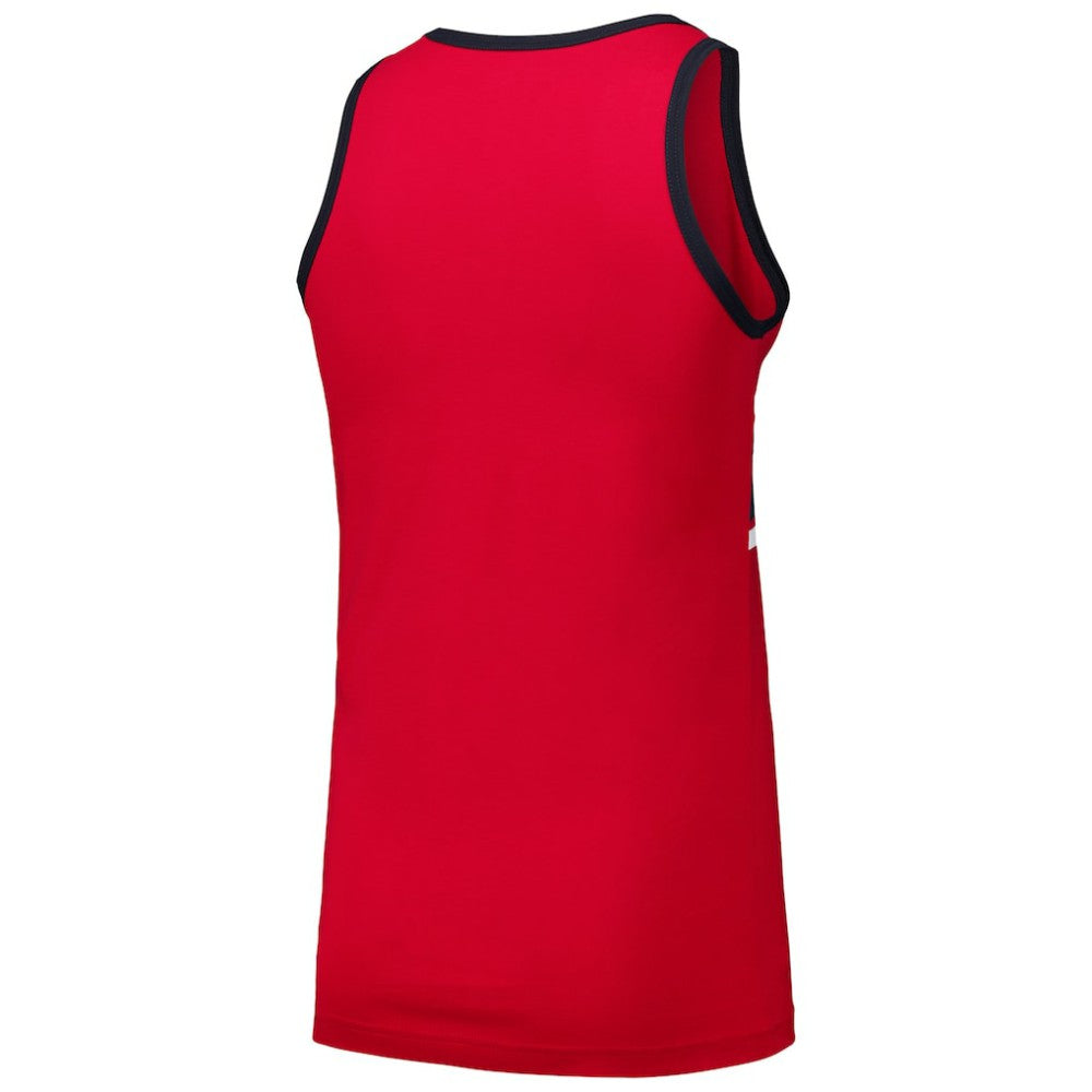 Boston Red Sox New Era Jersey Ringer Tank Top - Red Jerseys