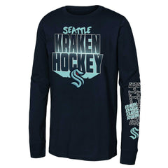 NHL Seattle Kraken Youth Deep Sea Blue - Navy