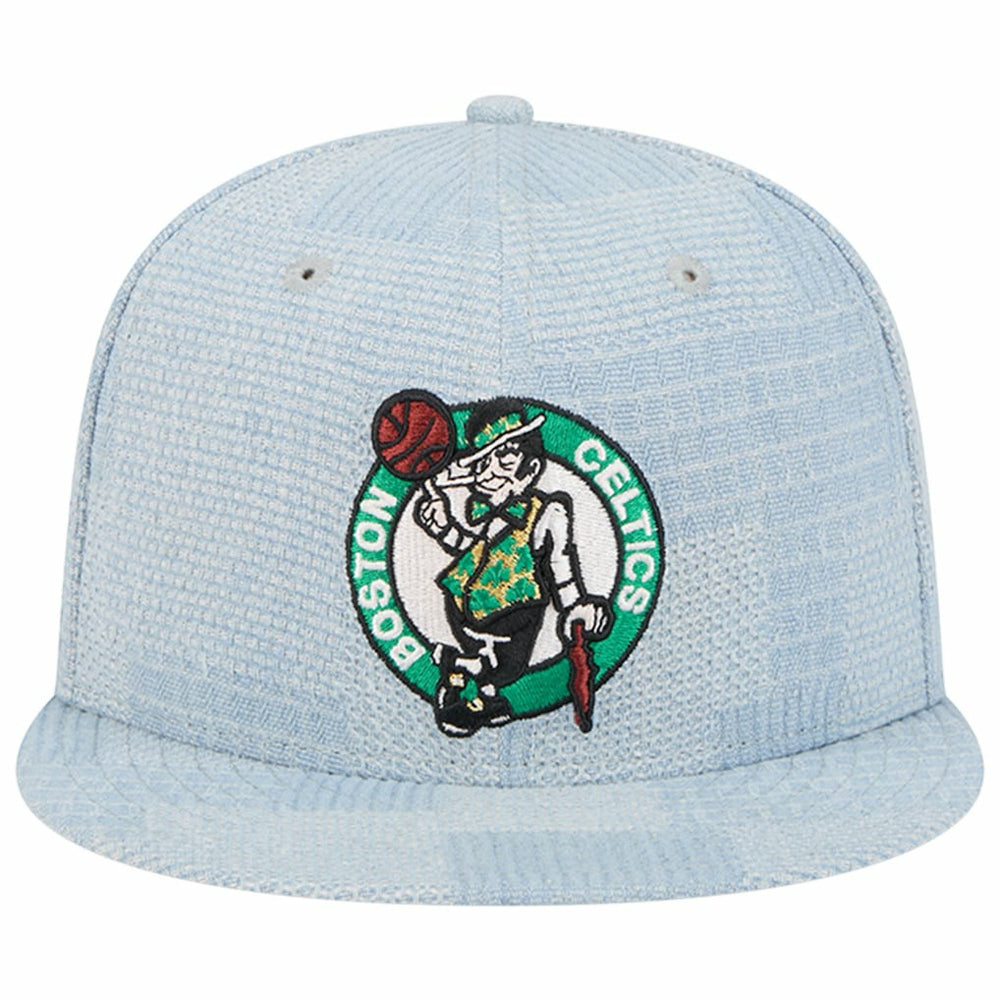 Boston Celtics Injection Denim Patchwork 9FIFTY Snapback Hat Denim