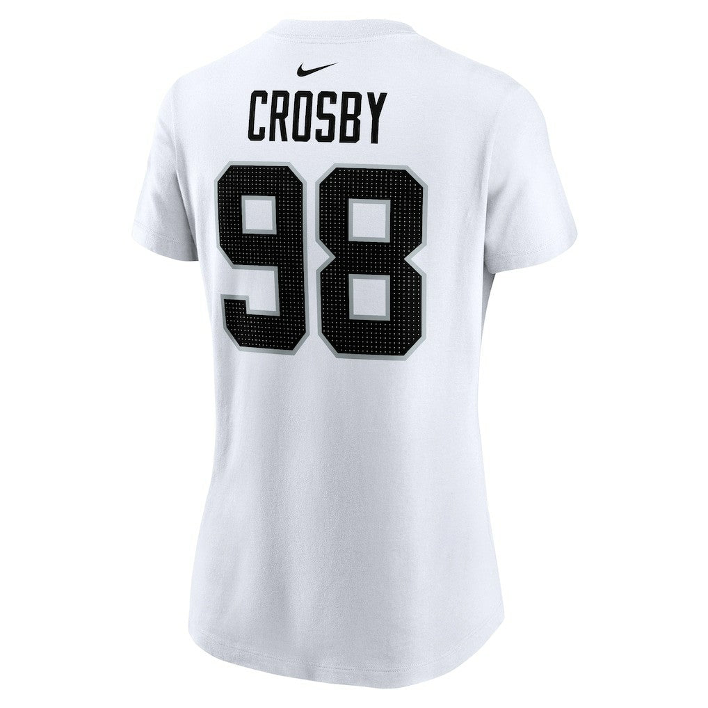 Maxx Crosby Las Vegas Raiders Women's Player Name & Number T-Shirt White