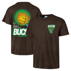 Milwaukee Bucks '47 Vintage Tubular Dagger Tradition Premium T-Shirt Brown