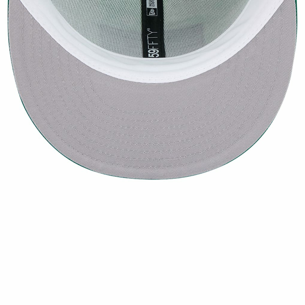 Boston Celtics Palm Fronds 2-Tone 59FIFTY Fitted Hat Kelly Green
