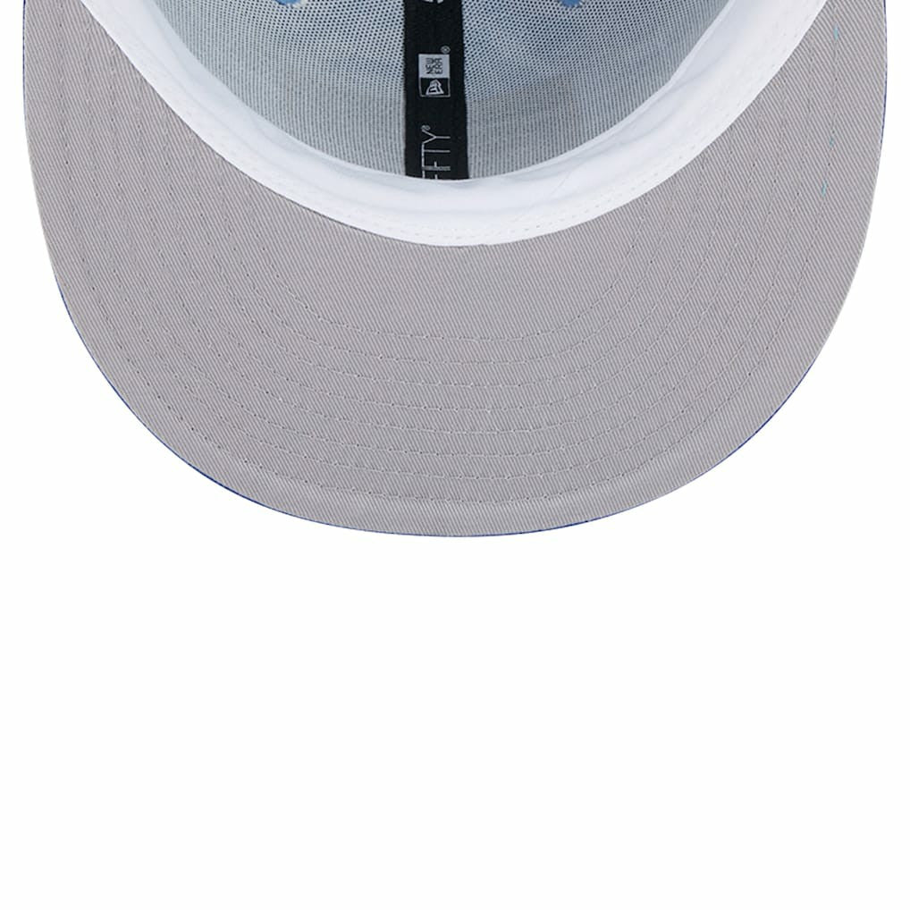 Golden State Warriors Palm Fronds 2-Tone 59FIFTY Fitted Hat Royal