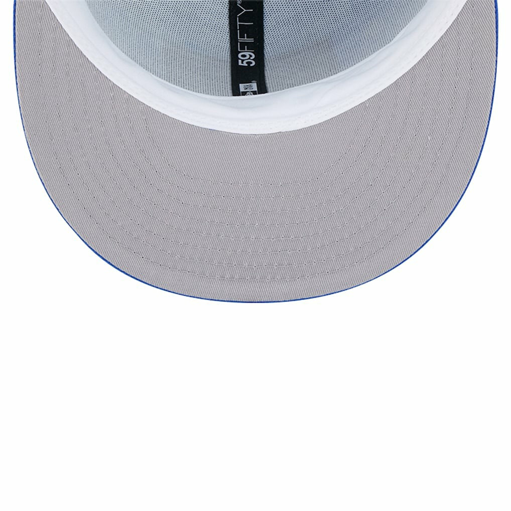 Dallas Mavericks Palm Fronds 2-Tone 59FIFTY Fitted Hat Blue