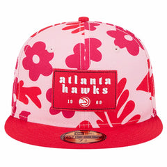 Atlanta Hawks Palm Fronds 2-Tone 59FIFTY Fitted Hat Red