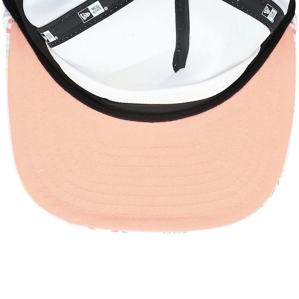 Atlanta Hawks Palm Trees and Waves Golfer Adjustable Hat White