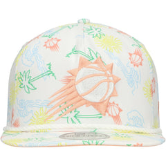Phoenix Suns Palm Trees and Waves Golfer Adjustable Hat White